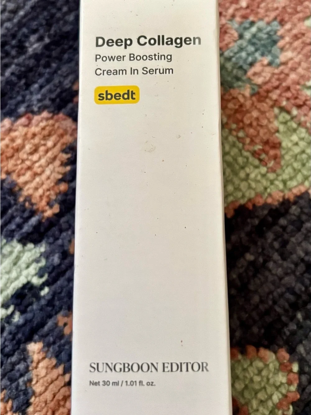 Sungboon Deep Collagen power boosting cream in serum.